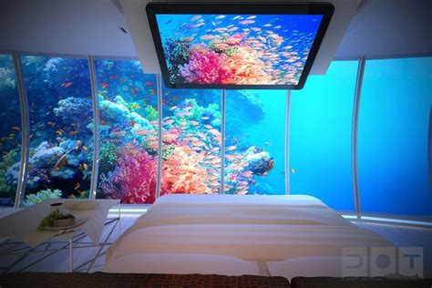 Underwater Hotel Room At Night - greeneyes-fanfiction