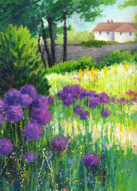 Acrylics: Painting a Flower Garden : Norden Farm Centre for the Arts - Theatre in Maidenhead