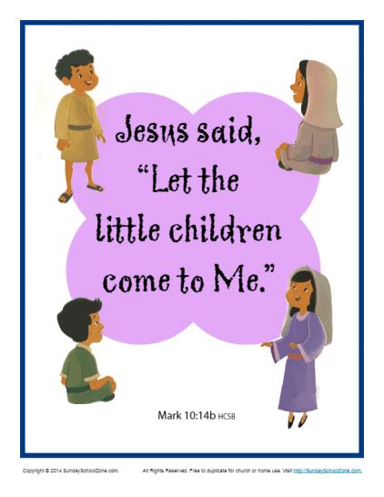 Jesus and the Children Archives - Page 2 of 3 - Children's Bible Activities | Sunday School ...