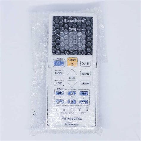 Buy Original Panasonic Inverter Air Conditioner Remote Control (White ...