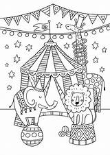 Free & Easy To Print Circus Coloring Pages  Tulamama sketch template