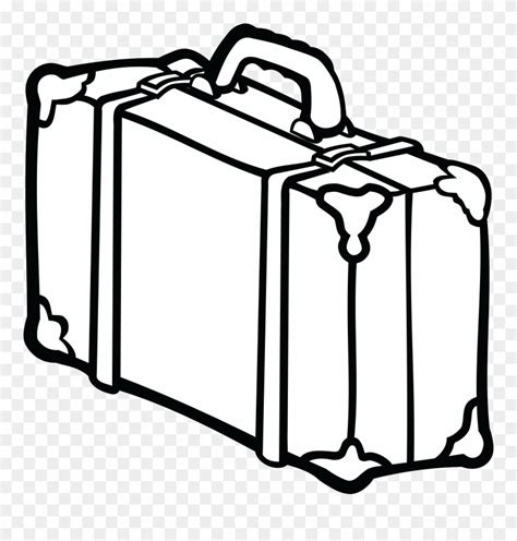 suitcase clipart black and white 10 free Cliparts | Download images on ...