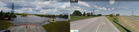 Midland Flood 2017 - Before & After : r/Michigan