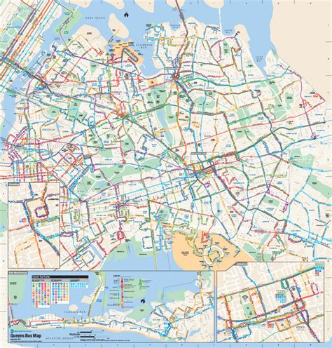 Queens Subway Map With Streets - Time Zones Map