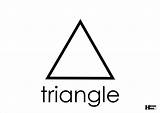 Triangle Coloring Pages  ColoringBay sketch template