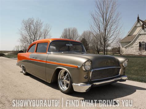 '55 Chevy Custom Pro-Touring, Super Chevy Featured "On The Glide"