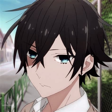 Miyamura Izumi | Anime monochrome, Cute anime character, Horimiya