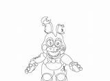 Toy Bonnie  Free Coloring Pages sketch template