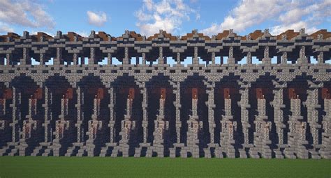 Medieval City || Wall Minecraft Project