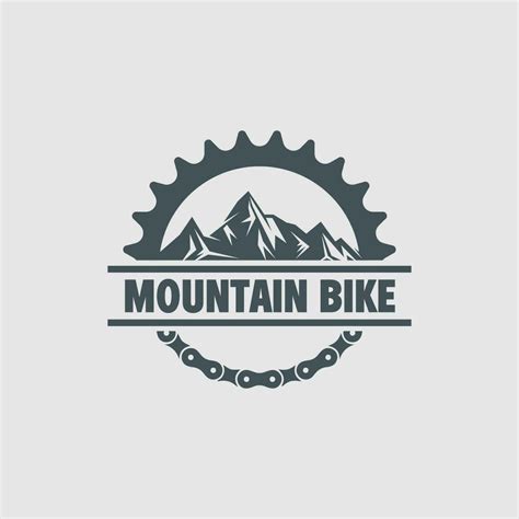 mountain bike logo vector 27971900 Vector Art at Vecteezy