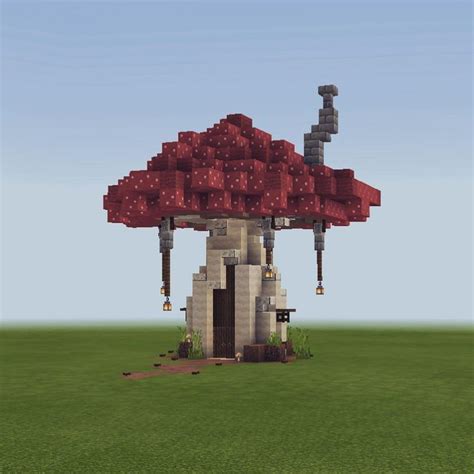 mushroom home! pls ik this idea isn’t original but my brother wanted me to build a mushroom ...