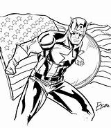 Free Printable Captain America Coloring Pages For Kids sketch template