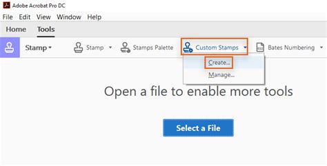 Create a custom dynamic stamp using Acrobat DC