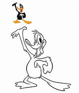 Daffy Duck Coloring Pages  NetArt Pictures sketch template