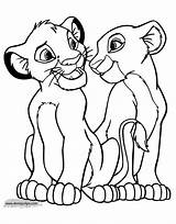 The Lion King Coloring Pages 2  Disneyclipscom Home Lion sketch template