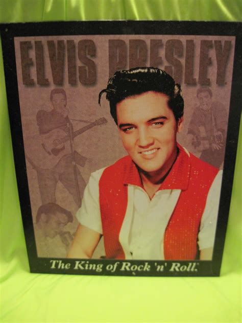Vintage 1999 Elvis Presley Metal/Tin Sign | eBay