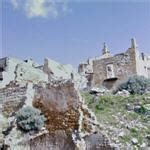 Destroyed Sicilian village in Gibellina Vecchia, Italy (Google Maps)