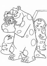 Entrelosmedanos Monsters Inc Printable Coloring Pages sketch template
