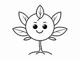 Lovely Sprout Coloring  Page sketch template