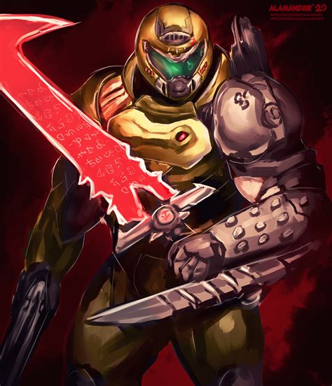 Slayer fan art I made : Doom