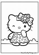 Hello Kitty Free Printable Coloring Pages sketch template