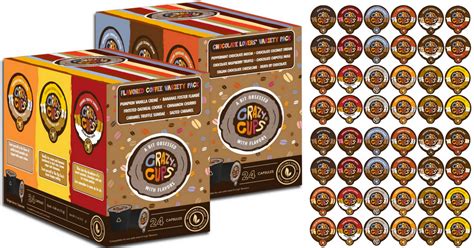 Amazon: Crazy Cups Coffee Dessert Sampler K-Cups 48 Count Pack Only $17.82 (Just 37¢ Per Cup)