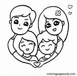 Free Printable Happy Family Coloring Pages For Kids sketch template