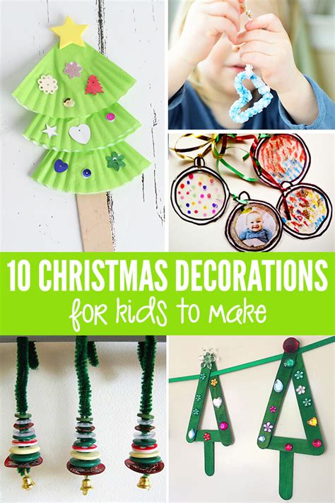 Miniature Button Tree Ornaments: Christmas Decorations Kids Can Make