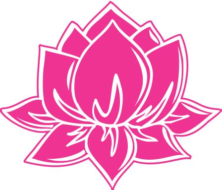 Lotus Flower Buddhist Symbol Stock Illustration - Download Image Now - iStock