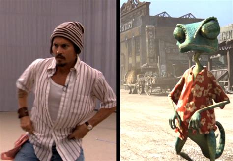 johnny depp-The Making of Rango - Johnny Depp Photo (17922611) - Fanpop