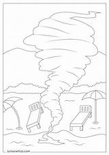 Tornado Coloring Pages With Book 10 Printable PDFs sketch template