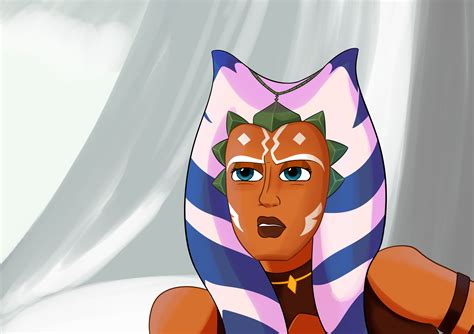 Ahsoka Tano - Visible confusion by Gera-arte on Newgrounds