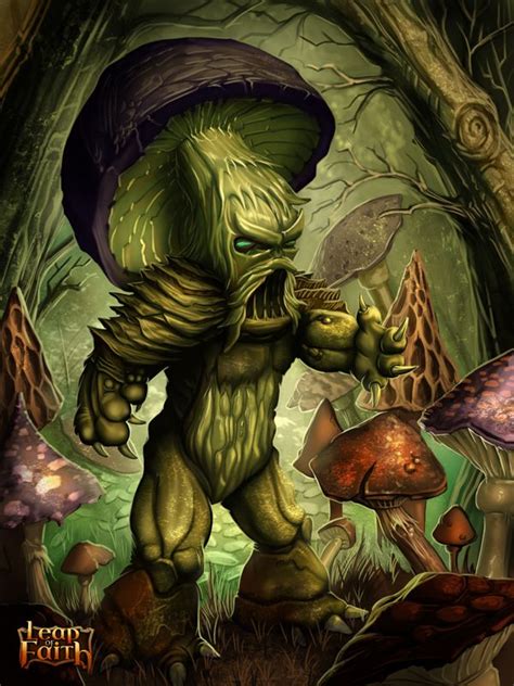 Fungus Monster Basic Jaecks LOF | Fantasy monster, Fantasy creatures, Shroom art