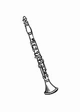 Clarinet Coloring Pages  Cool sketch template