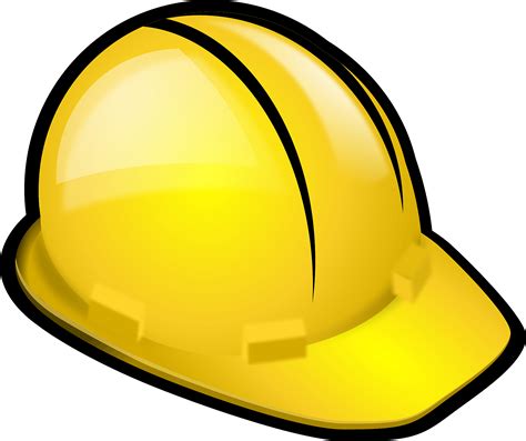 Yellow Hard Hat Clip Art