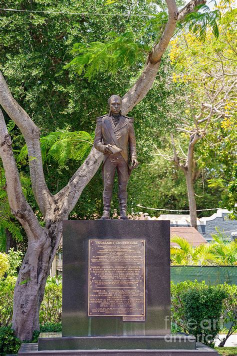 Statue of Toussaint Louverture in Little Haiti Miami Photograph by Felix Mizioznikov - Fine Art ...