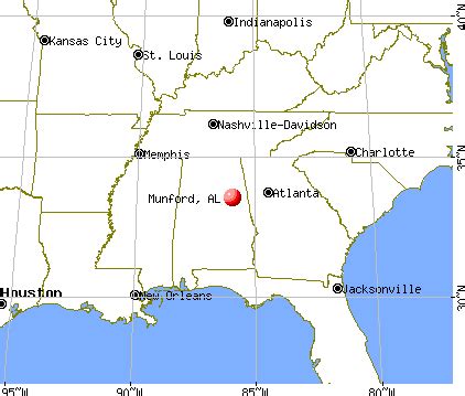 Munford, Alabama (AL 36268) profile: population, maps, real estate ...