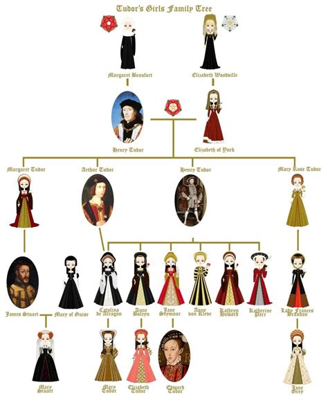 Pin by Corynn Brady on History | Tudor history, Henry viii family tree ...