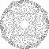 Celtic Mandala Coloring Pages At GetColoringscom  Free Printable sketch template