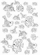Small Fish Coloring Pages Sketch Page sketch template