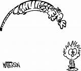 Calvin And Hobbes Coloring Pages Printable Sketch Coloring Page sketch template