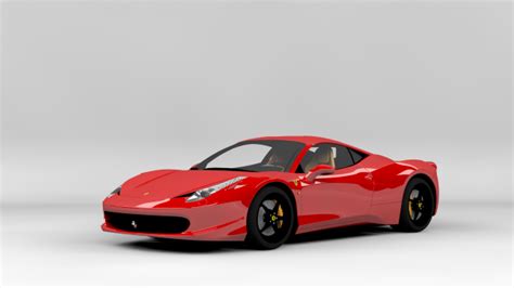 Ferrari 458 Italia textured | Free 3D models