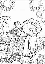 MADAGASCAR Coloring Page 2  Melman The Giraffe Home sketch template