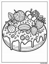 8 Free Printable Donut Coloring Pages Sheets And Pictures For Kids  sketch template