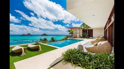 Hawaii Luxury Villa 18.5 Million Dollars - Hawaiian Luxury Rentals - Lanikai Hillside Estate ...