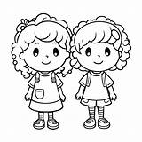 Knutselen Meisje Aan Kleurplaten Kleurplaat Sketch Coloring Page sketch template