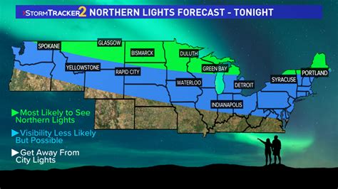 Northern Lights visible tonight in Spokane and North Idaho | krem.com