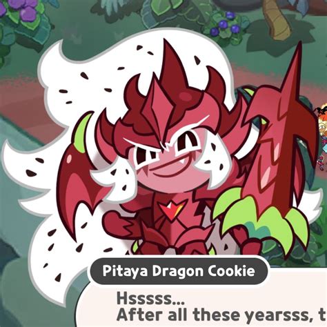 pitaya dragon cookie | Dragon cookies, Cookie run, Pitaya