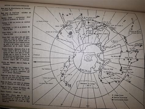 French map of Arrakis, from Dune Messiah, Pocket Presses edition no ...