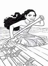 Disney Moana Coloring Page  Free Printable Pages For Kids sketch template
